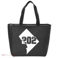Washington Dc 202 Area Code Tote Bag thumb 0