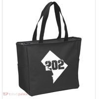 Washington Dc 202 Area Code Tote Bag thumb 2