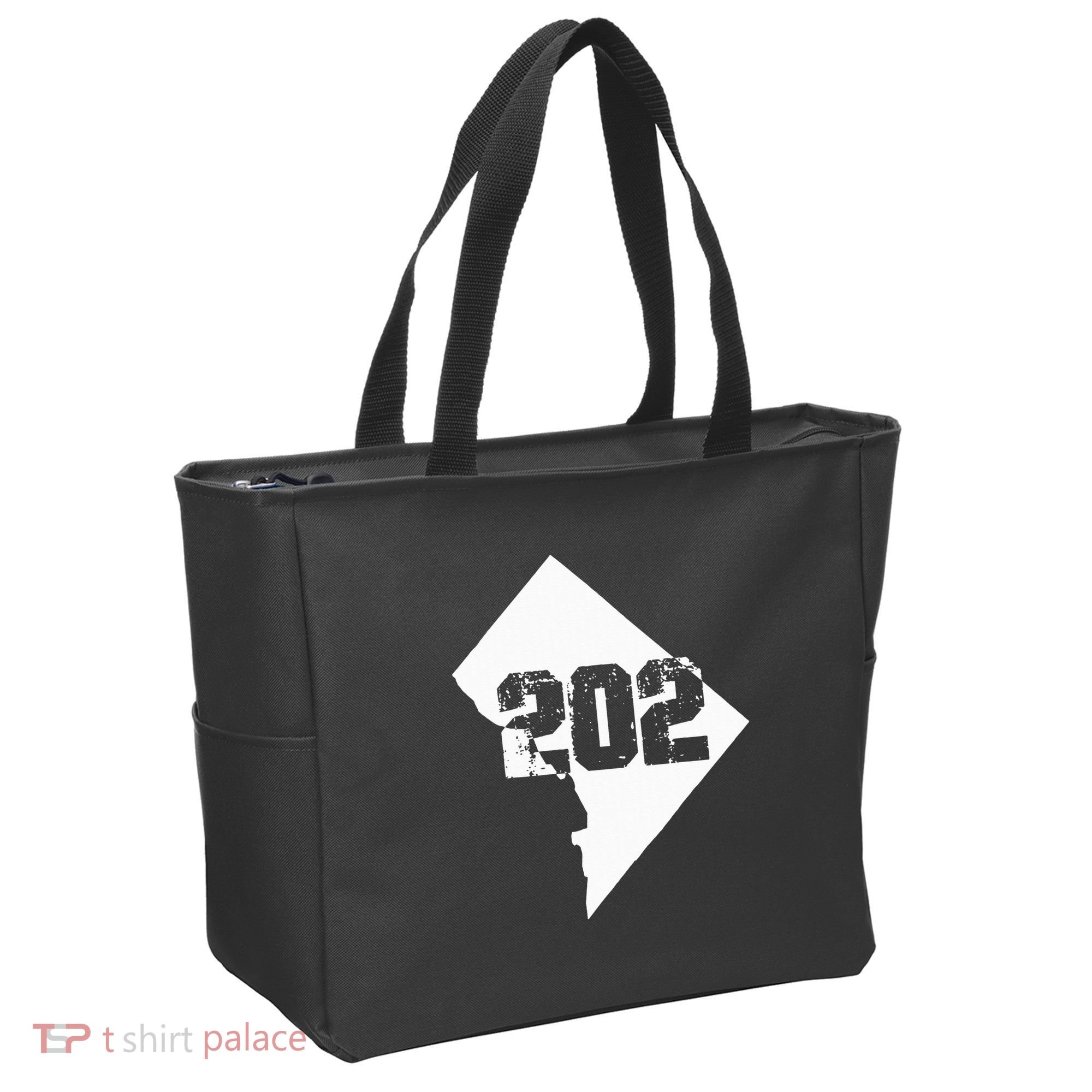 Washington Dc 202 Area Code Tote Bag
