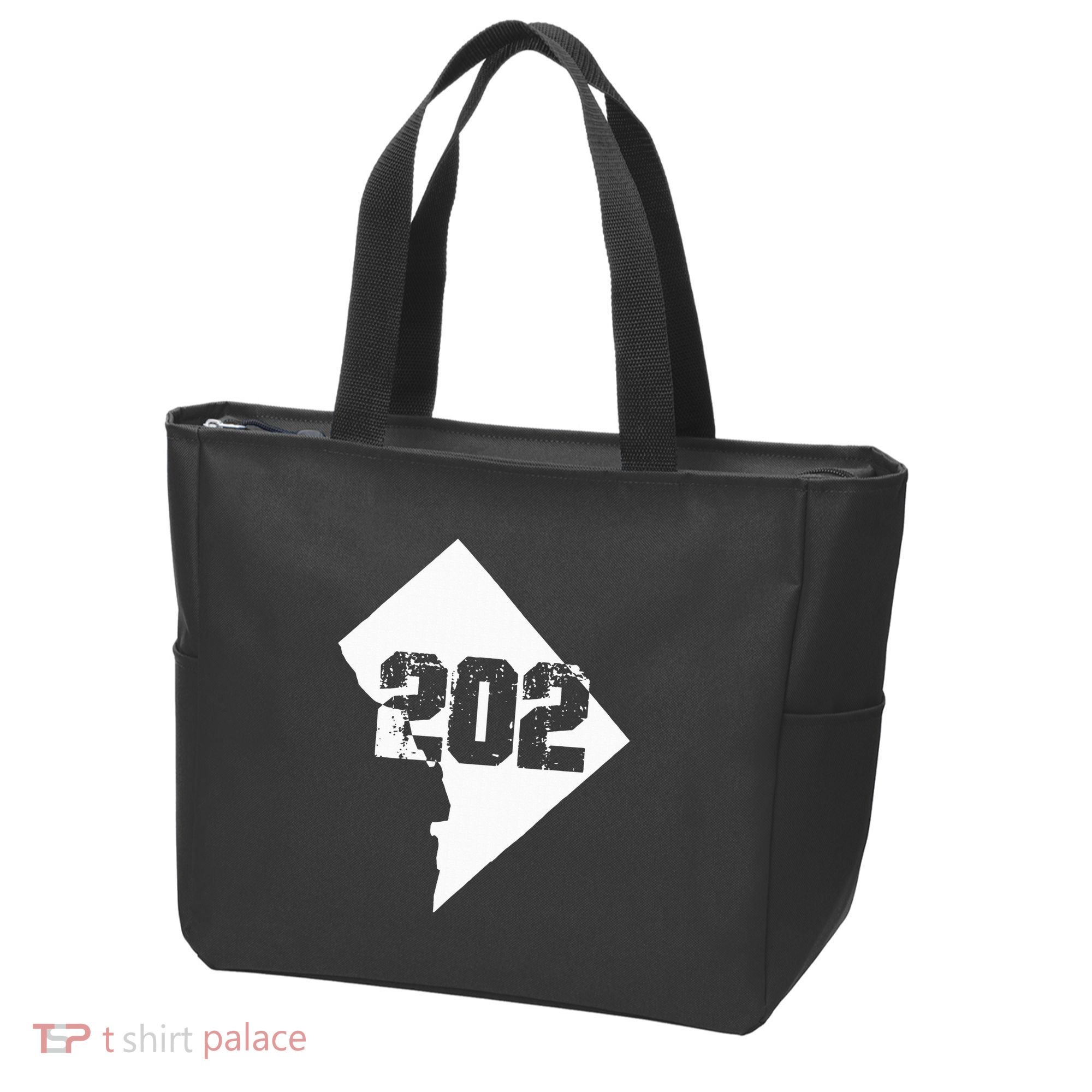 Washington Dc 202 Area Code Tote Bag