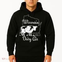 Wisconsin Dairy Air Humor Parody Clothing Hoodie thumb 2