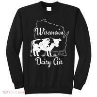 Wisconsin Dairy Air Humor Parody Clothing Sweatshirt thumb 0