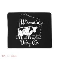 Wisconsin Dairy Air Humor Parody Clothing Mousepad thumb 0