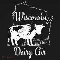 Wisconsin Dairy Air Humor Parody Clothing Mousepad thumb 1