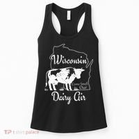 Wisconsin Dairy Air Humor Parody Clothing Women's Tank Top thumb 0