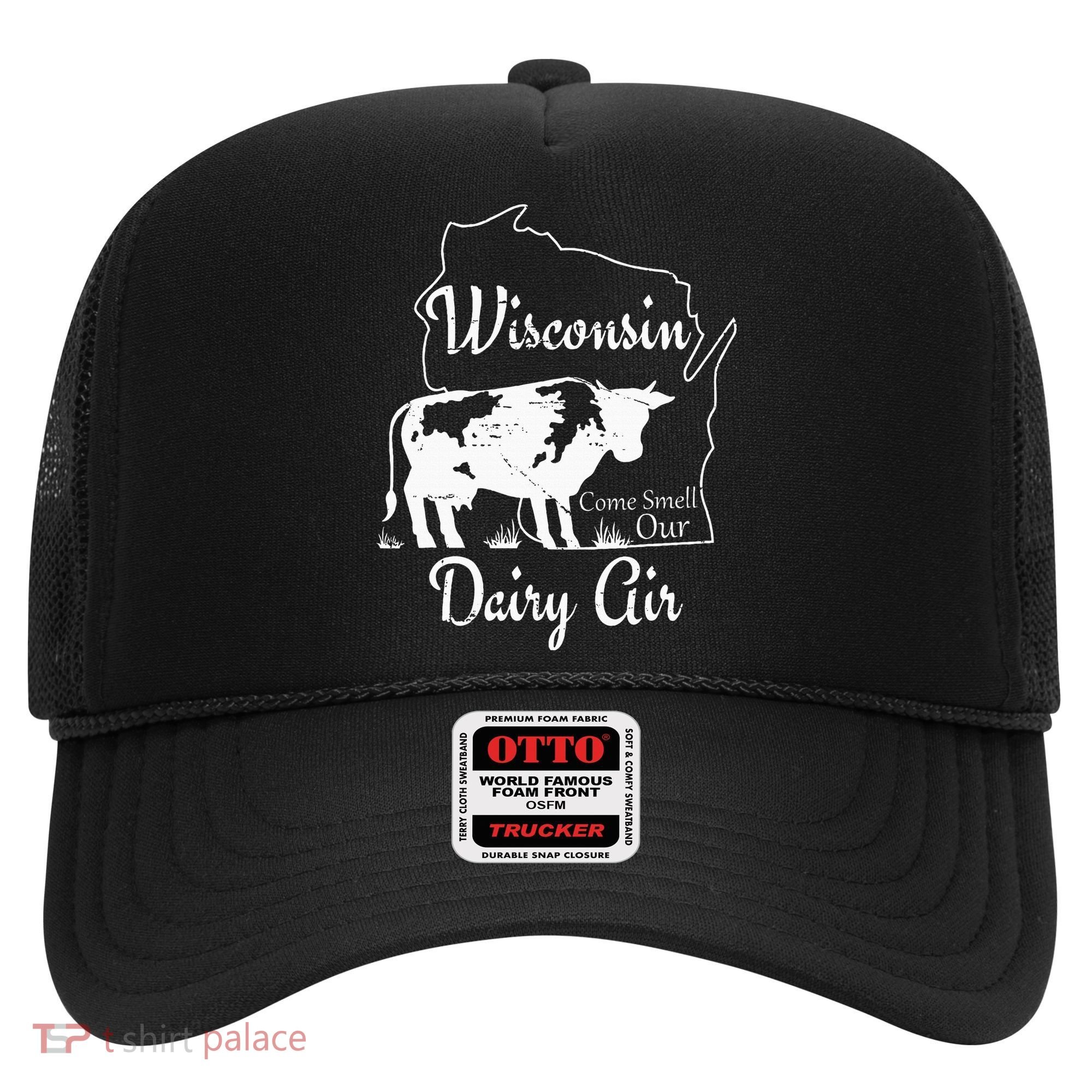 Wisconsin Dairy Air Humor Parody Clothing Hat