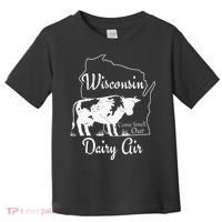 Wisconsin Dairy Air Humor Parody Clothing Toddler T-Shirt thumb 0