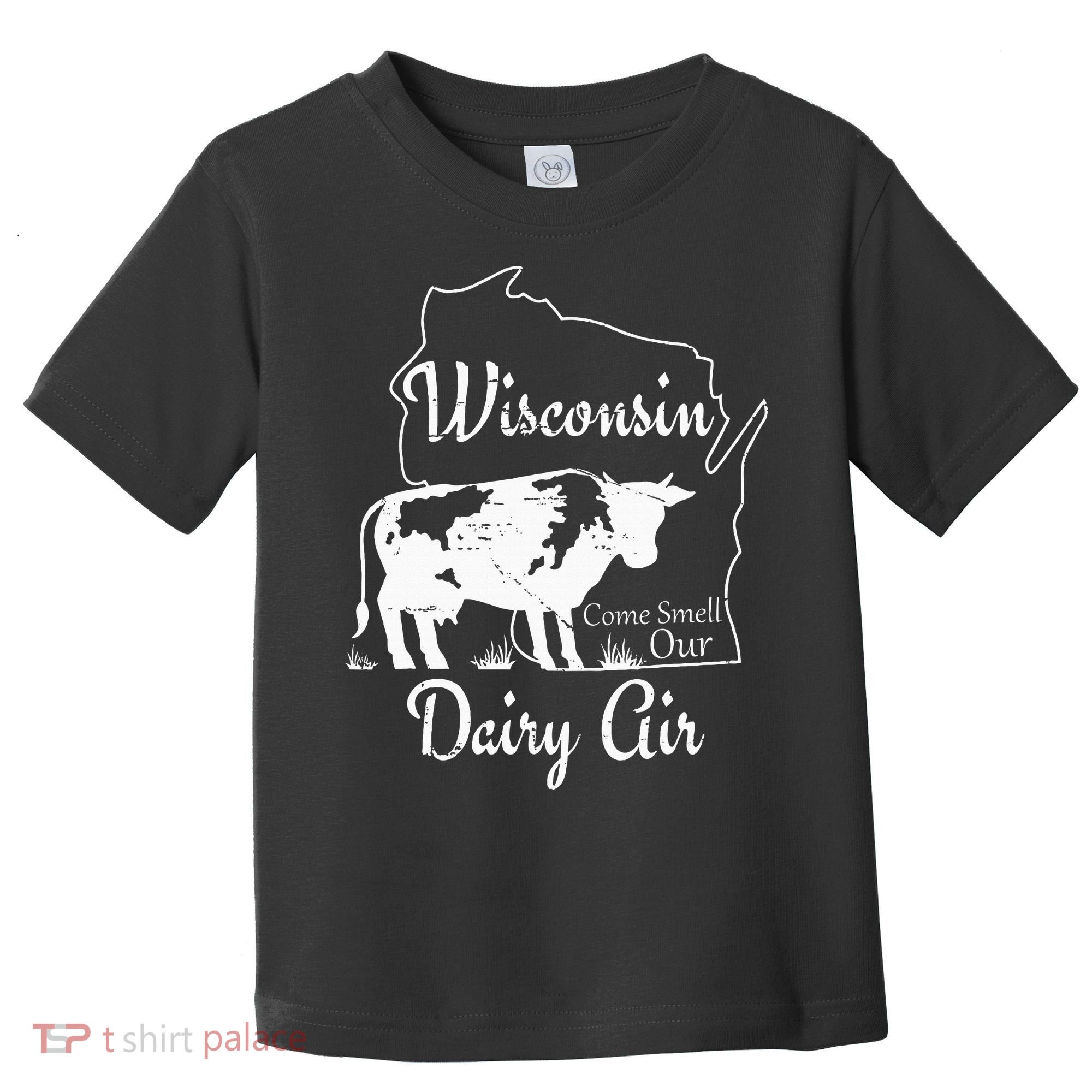 Wisconsin Dairy Air Humor Parody Clothing Toddler T-Shirt