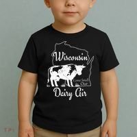 Wisconsin Dairy Air Humor Parody Clothing Toddler T-Shirt thumb 2