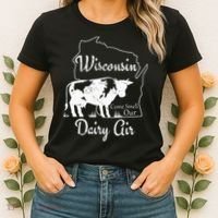 Wisconsin Dairy Air Humor Parody Clothing Women's T-Shirt thumb 2
