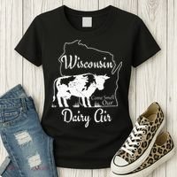 Wisconsin Dairy Air Humor Parody Clothing Women's T-Shirt thumb 3