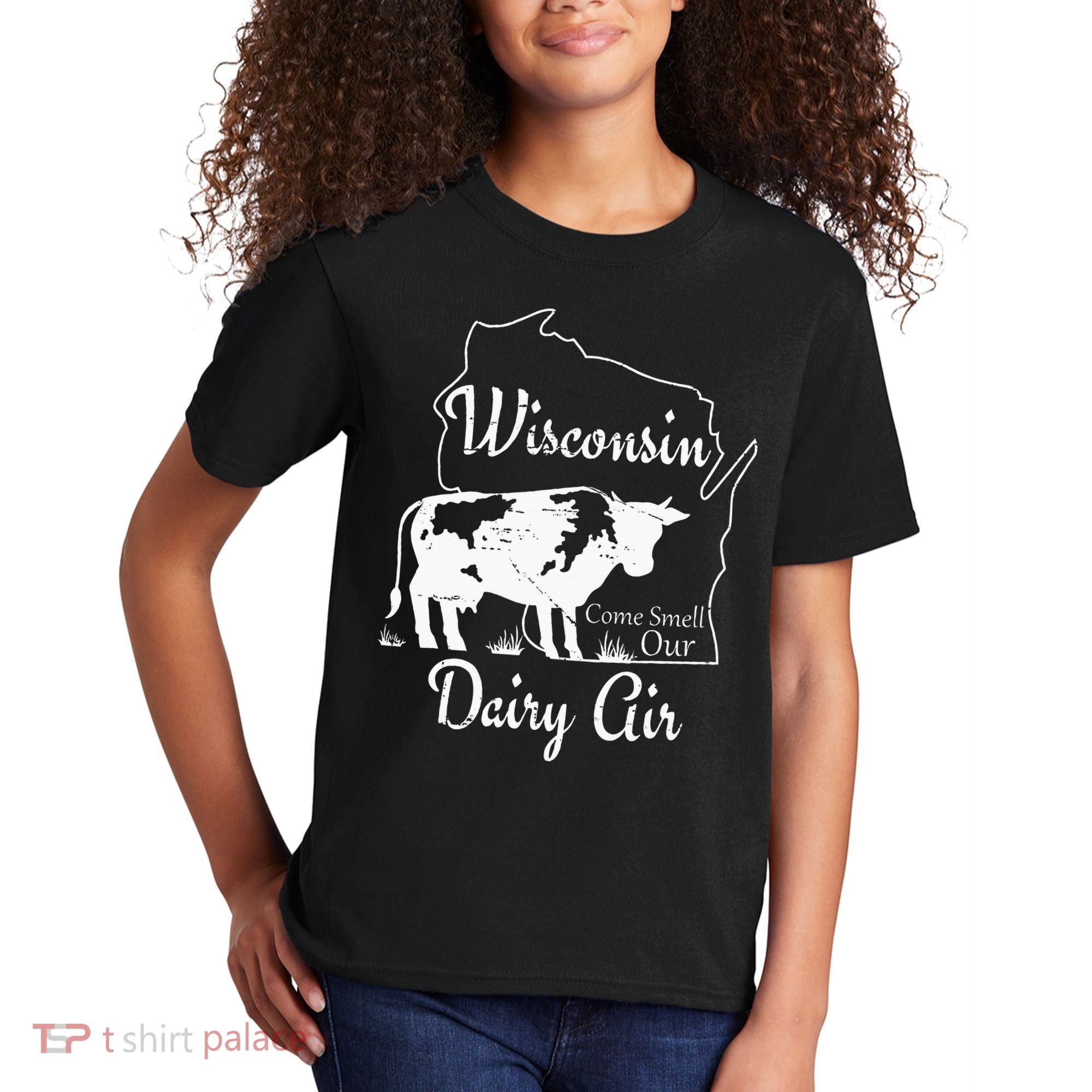 Wisconsin Dairy Air Humor Parody Clothing Kids T-Shirt