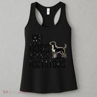 We Dogs Against Dictators Subtle Anti Trump Resist  Protest Women's Tank Top thumb 3