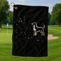 We Dogs Against Dictators Subtle Anti Trump Resist  Protest Golf Towel thumb 1