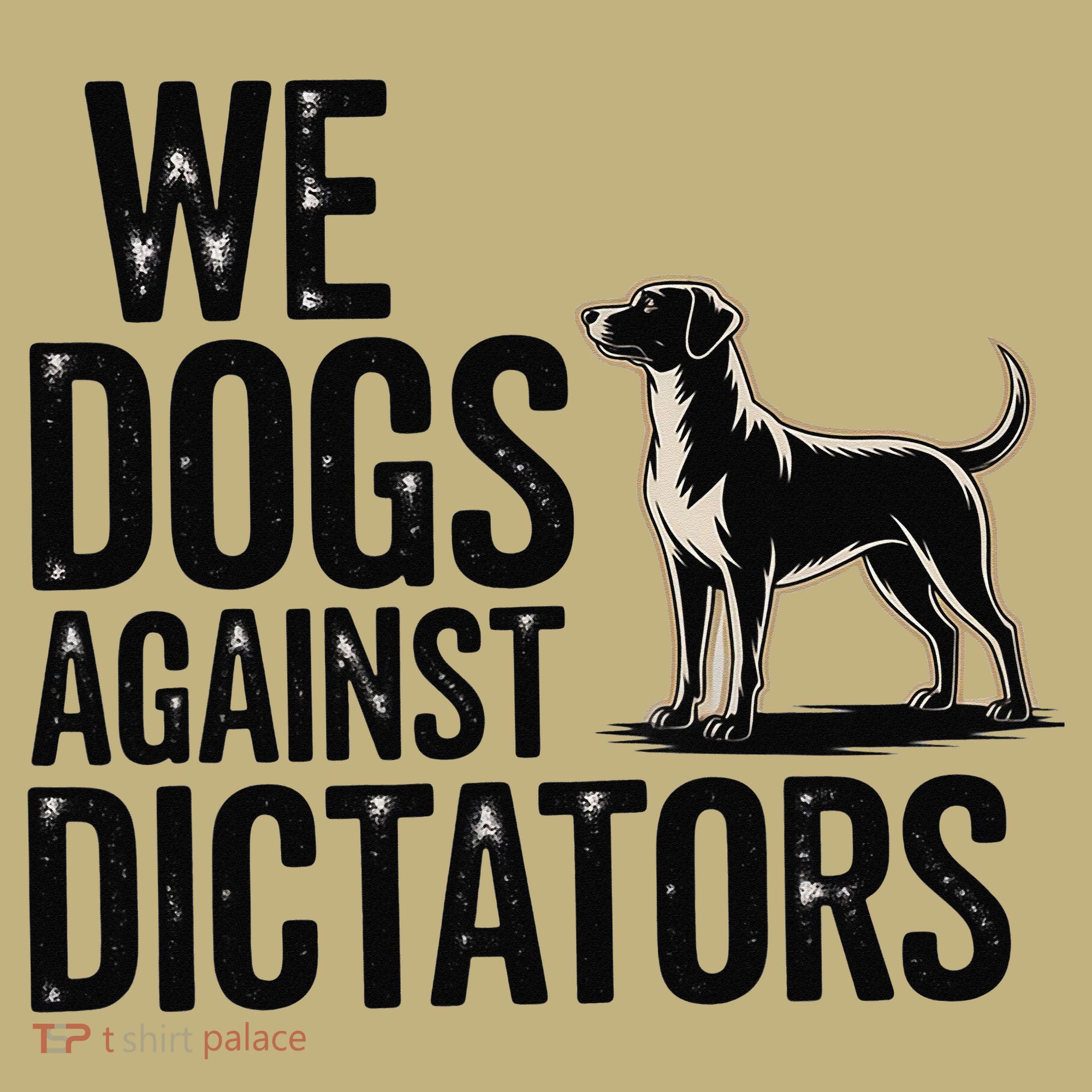 We Dogs Against Dictators Subtle Anti Trump Resist  Protest Mousepad