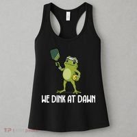 We Dink At Dawn Pickle Ball Women's Tank Top thumb 3