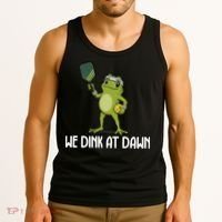 We Dink At Dawn Pickle Ball Tank Top thumb 3