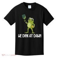 We Dink At Dawn Pickle Ball Kids T-Shirt thumb 0