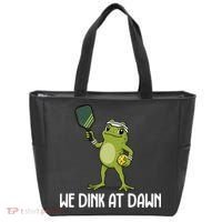 We Dink At Dawn Pickle Ball Tote Bag thumb 0