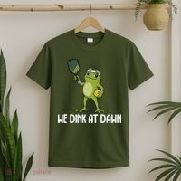 We Dink At Dawn Pickle Ball T-Shirt thumb 2