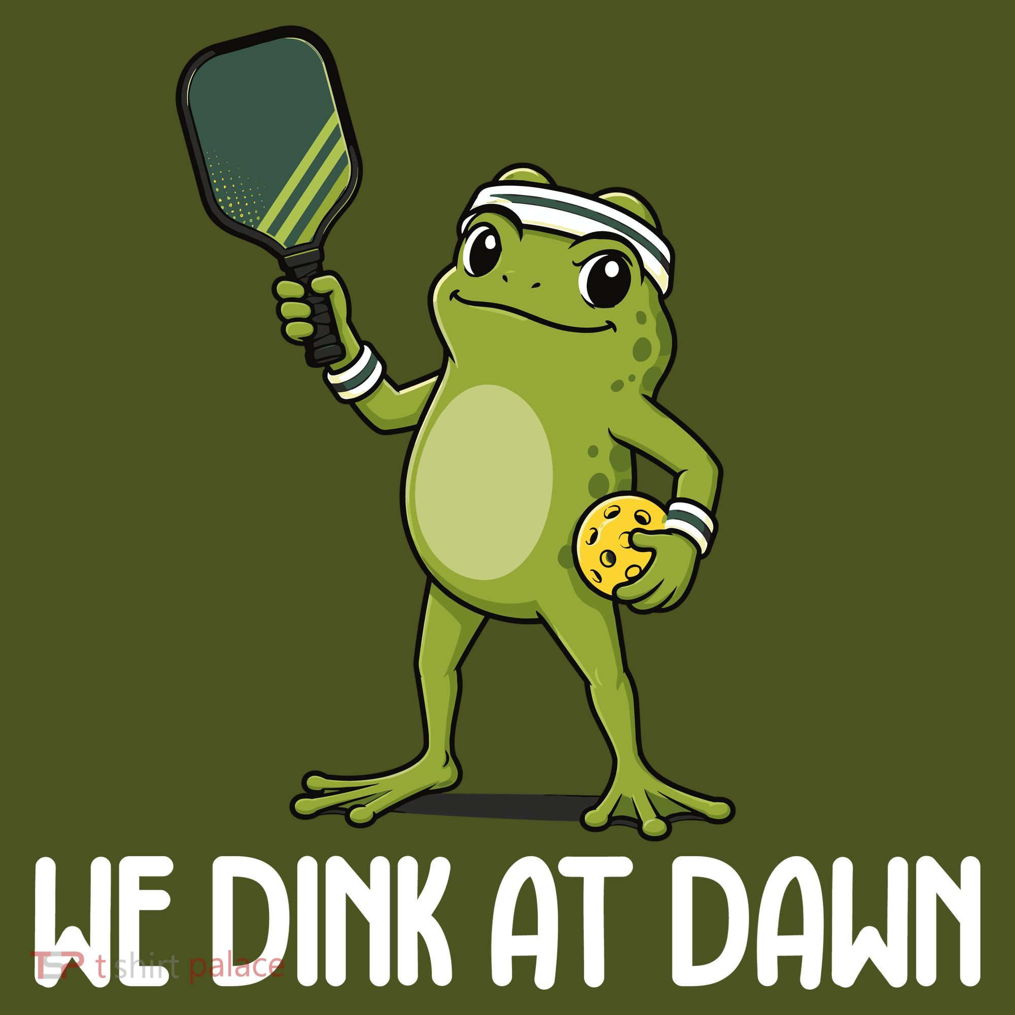 We Dink At Dawn Pickle Ball T-Shirt