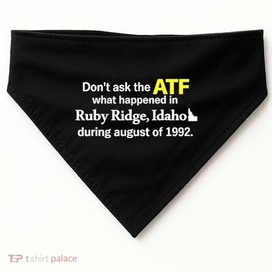 Wendigoon Don’T Ask The Atf USA-Made Doggie Bandana
