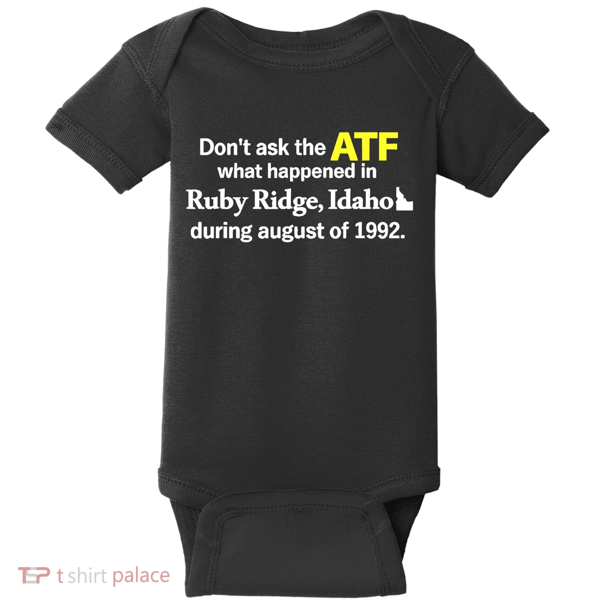 Wendigoon Don’T Ask The Atf Baby Bodysuit