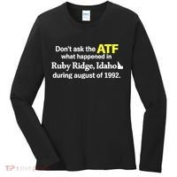 Wendigoon Don’T Ask The Atf Women's Long Sleeve Shirt thumb 0