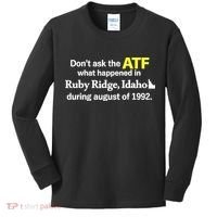 Wendigoon Don’T Ask The Atf Kids Long Sleeve Shirt thumb 0
