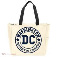 Washington Dc Athletic Throwback Tote Bag thumb 0