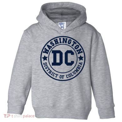Washington Dc Athletic Throwback Toddler Hoodie