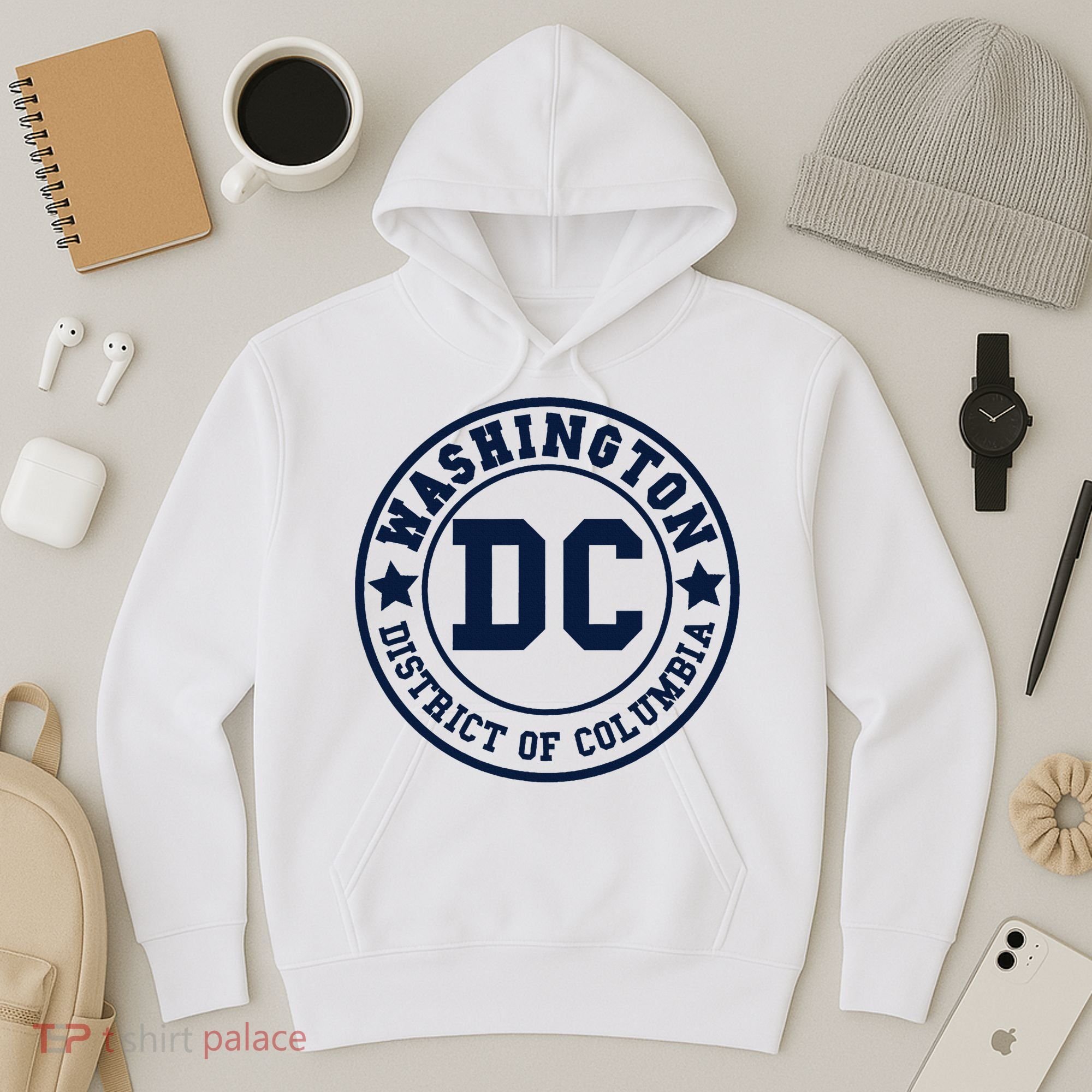 Washington Dc Athletic Throwback Hoodie