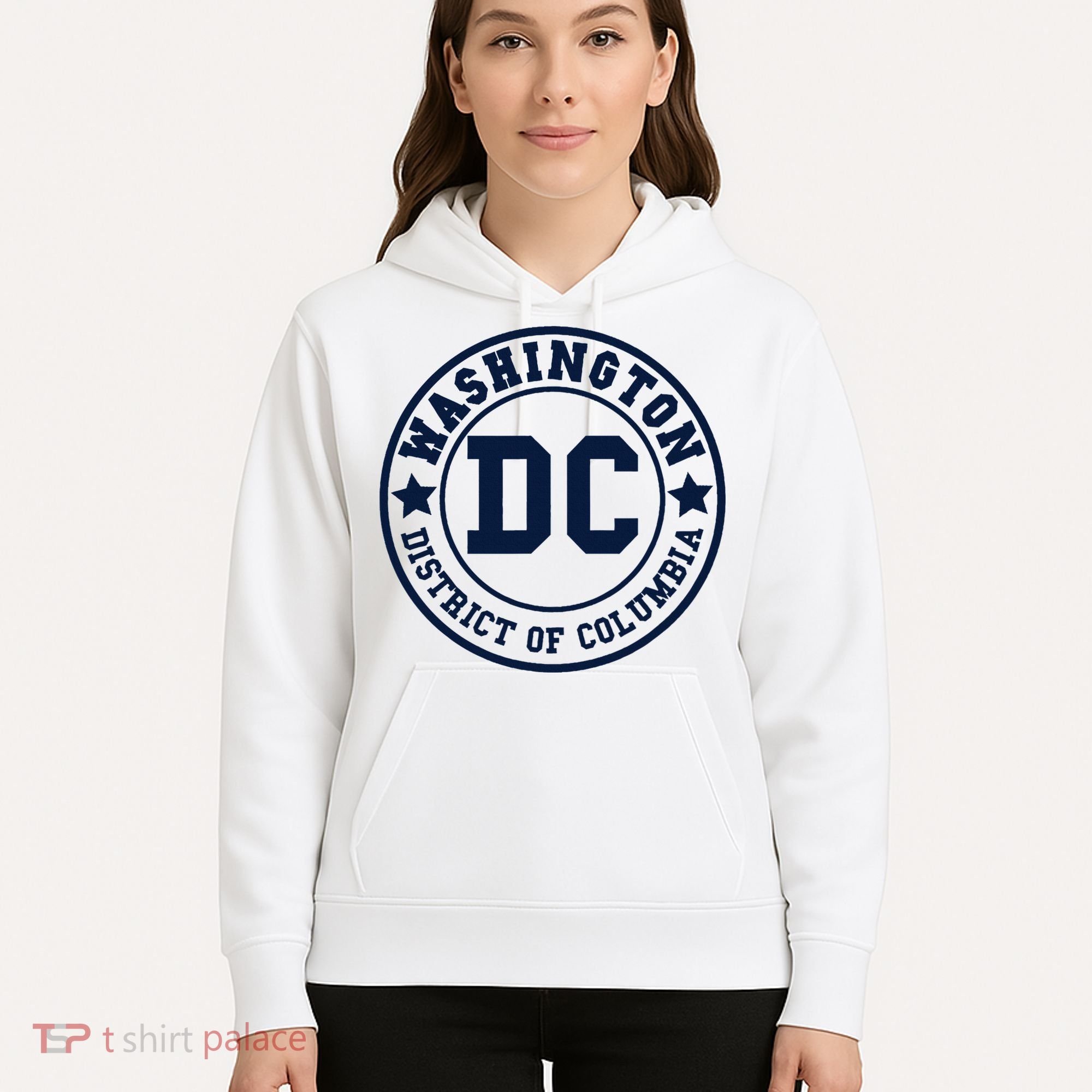 Washington Dc Athletic Throwback Hoodie