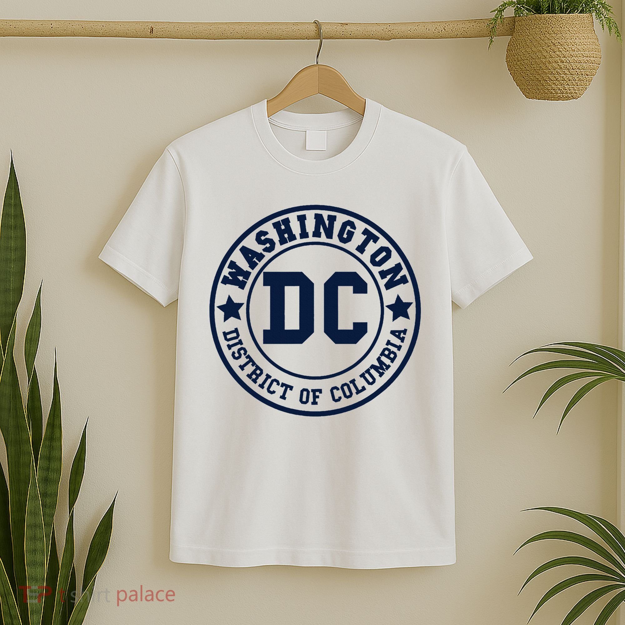 Washington Dc Athletic Throwback T-Shirt