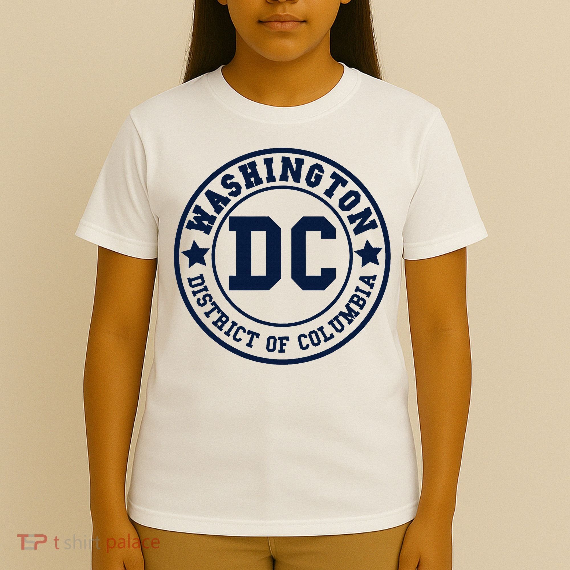 Washington Dc Athletic Throwback T-Shirt