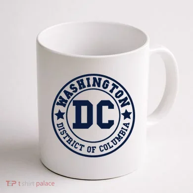 Washington Dc Athletic Throwback Coffee Mug back