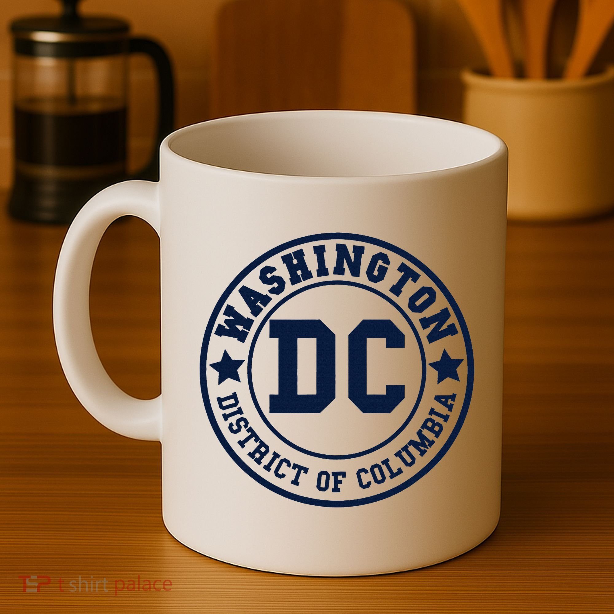 Washington Dc Athletic Throwback Coffee Mug