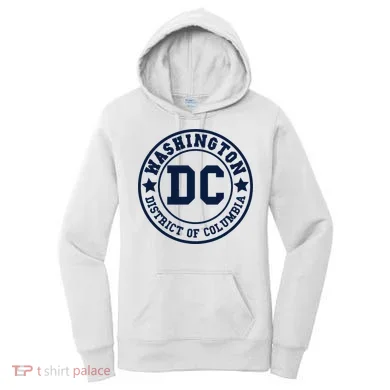 Washington Dc Athletic Throwback Women's Hoodie
