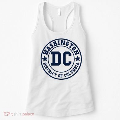 Washington Dc Athletic Throwback Women's Tank Top