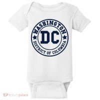Washington Dc Athletic Throwback Baby Bodysuit thumb 0