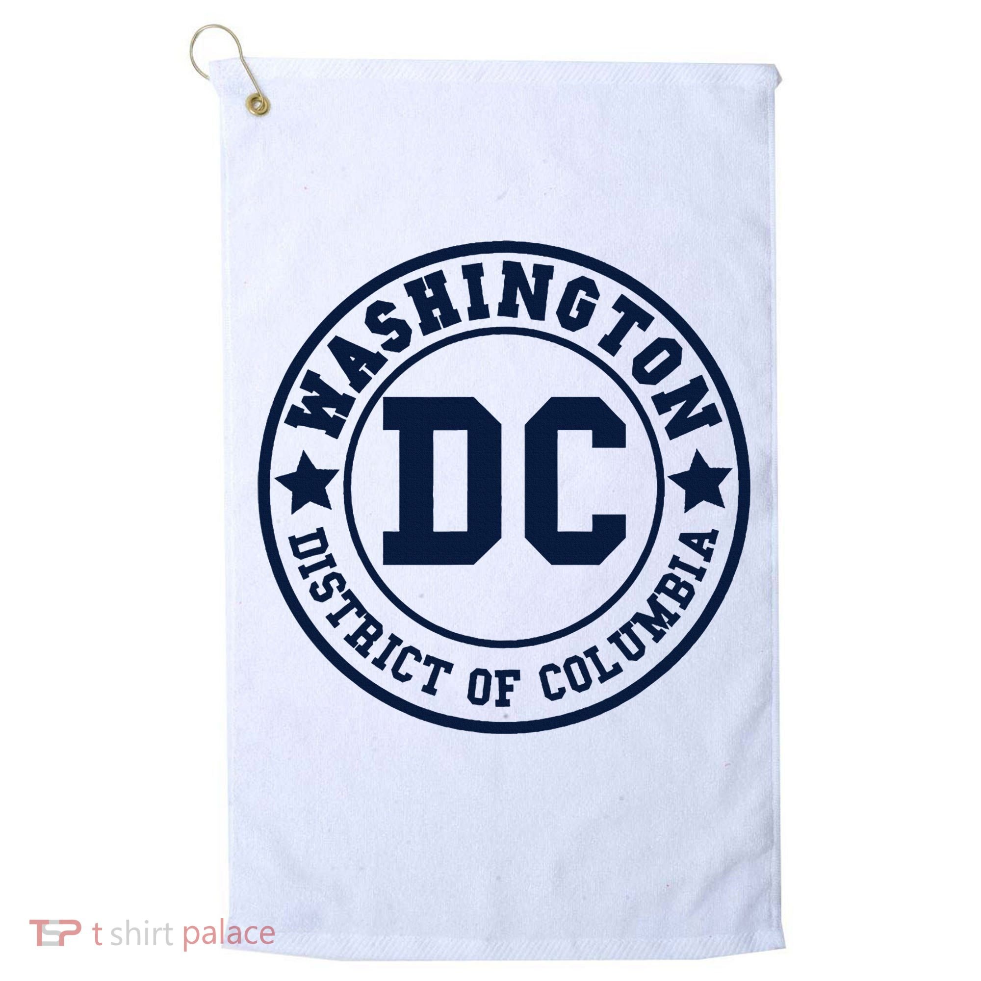 Washington Dc Athletic Throwback Golf Towel