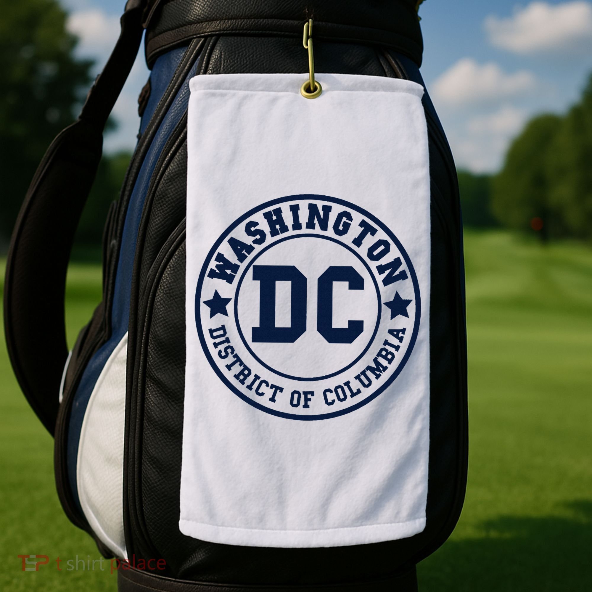 Washington Dc Athletic Throwback Golf Towel