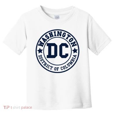 Washington Dc Athletic Throwback Toddler T-Shirt