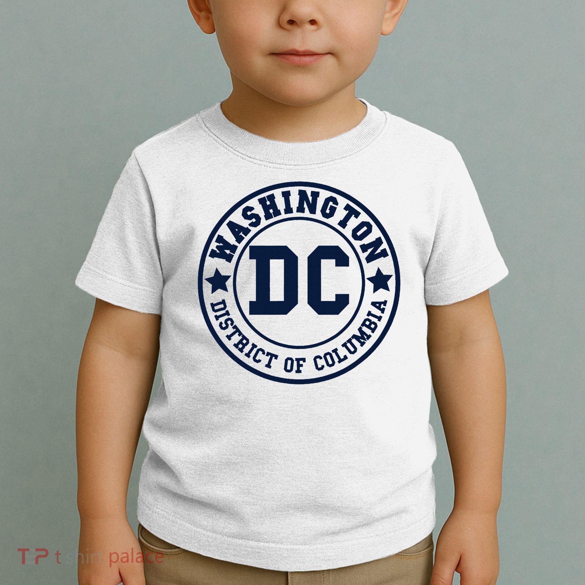 Washington Dc Athletic Throwback Toddler T-Shirt