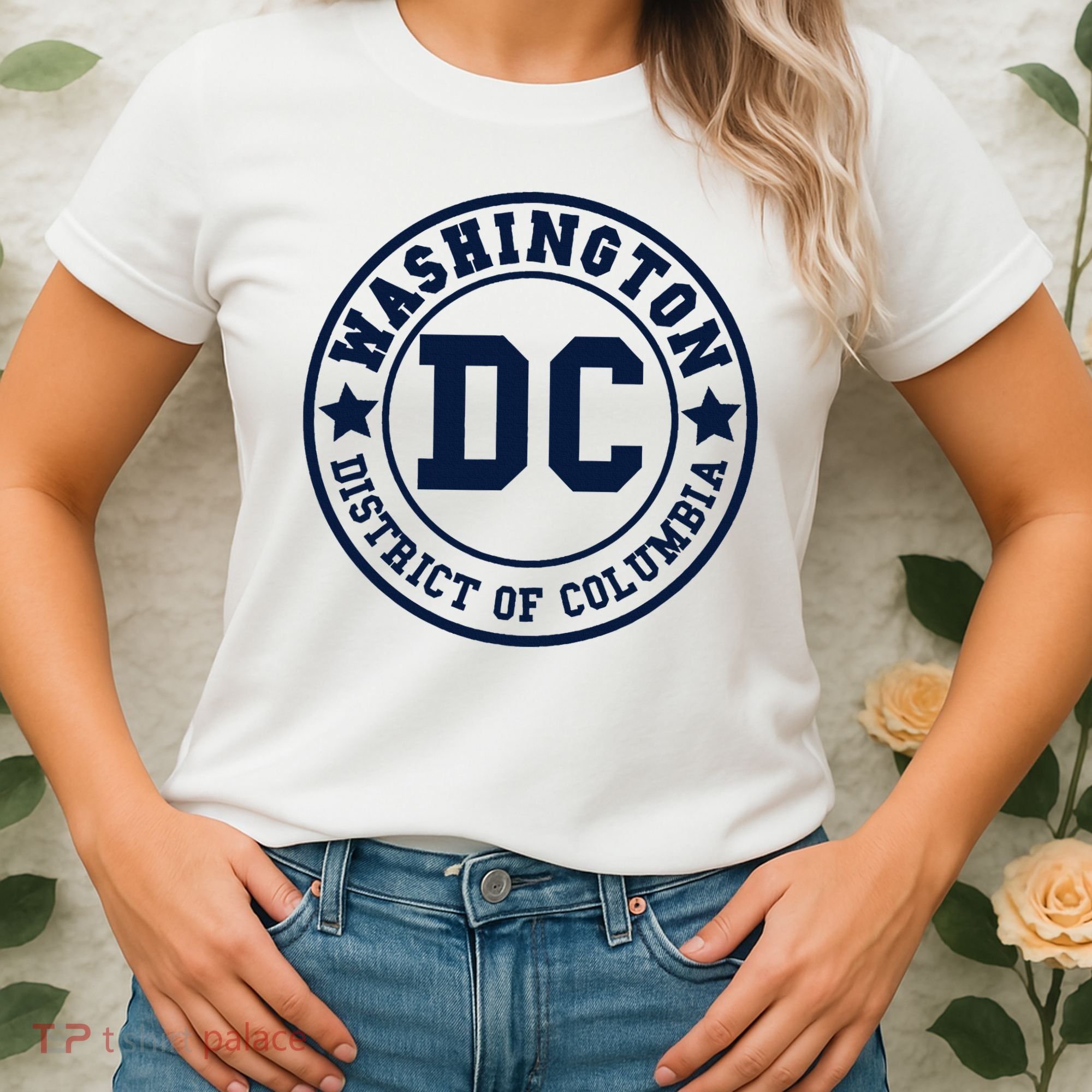 Washington Dc Athletic Throwback Women's T-Shirt