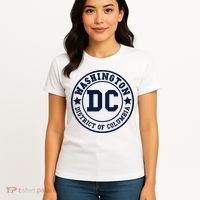 Washington Dc Athletic Throwback Women's T-Shirt thumb 4