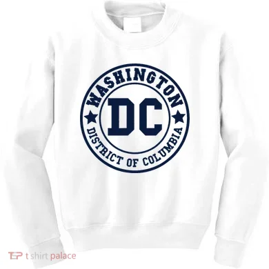 Washington Dc Athletic Throwback Kids Sweatshirt