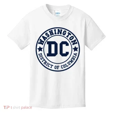 Washington Dc Athletic Throwback Kids T-Shirt