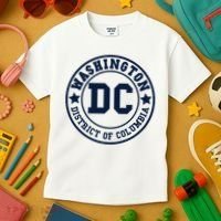 Washington Dc Athletic Throwback Kids T-Shirt thumb 3