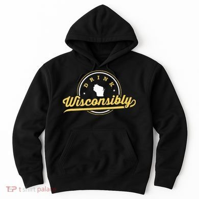 Wisconsin Drinking Alcoholic Wisconsinites Funny Beer Lover Hoodie